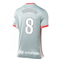 Camisa de time de futebol Atletico Madrid Pablo Barrios #8 Replicas 2º Equipamento Feminina 2024-25 Manga Curta